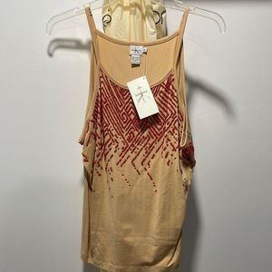 NWT Calvin Klein Jeans XL Beaded Tank Top